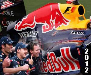 yapboz Red Bull Racing 2012 FIA Markalar Dünya Şampiyonu